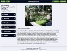 Tablet Screenshot of haciendayubacity.com